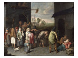 Charivari Giclee Print by David III Ryckaert