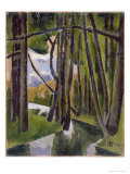 Undergrowth, 1910 Giclee Print by Roger de La Fresnaye
