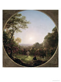 The Solitary Cross, 1845 Lámina giclée por Thomas Cole The Solitary Cross, 1845 Lámina giclée por Thomas Cole