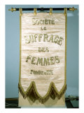 Banner For the Societe Le Suffrage de Femmes Giclee Print Banner For the Societe Le Suffrage de Femmes Giclee Print
