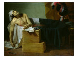 The Death of Marat, 1793 Giclee Print by Joseph Roques