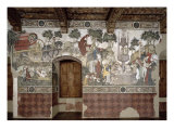 The Fountain of Life, Detail of the Journey to the Fountain, 1418-30 Giclee Print by Giacomo Jaquerio