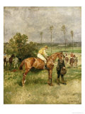 Before the Start, 1890 Giclee-trykk av John Lewis Brown