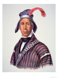 Mad Wolf 1825 Giclee Print by Charles Bird King
