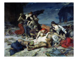 The Death of Ravana, 1875 Lámina giclée por Fernand Cormon