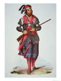 Chief Tukosee Mathla, 1826 Giclee Print by Charles Bird King