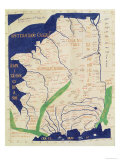 Map of France, from Geographia Giclee Print by Ptolemy 