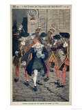 The Caning of Voltaire Giclee-trykk av Louis Bombled The Caning of Voltaire Giclee-trykk av Louis Bombled
