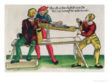 Apparatus For Healing Arm Fractures, Feldtbuch Der Wundartzney Hans Von Gersdorff, c.1540 Giclee Print by Hans Or Johannes Ulrich Wechtlin