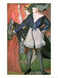 Circus Scene, 1917 Giclee Print by Boris Dmitrievich Grigoriev