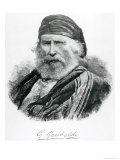 Portrait of Giuseppe Garibaldi Lámina giclée Portrait of Giuseppe Garibaldi Lámina giclée