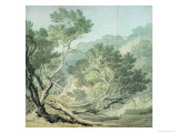 View Near Fordlands, Exeter Giclee Print by John White Abbott
