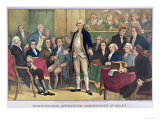 George Washington Lámina giclée por Currier & Ives George Washington Lámina giclée por Currier & Ives