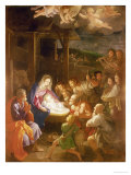The Nativity at Night, 1640 Reproduction procédé giclée par Guido Reni