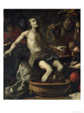 The Death of Seneca, 1633 Giclee Print by Claude Vignon