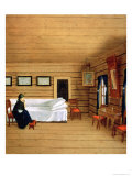 Interior with a Seated Woman Giclee Print Interior with a Seated Woman Giclee Print
