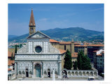View of Santa Maria Novella, c.1450-70 Giclee Print by Leon Battista Alberti