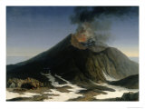 The Eruption of Etna Giclee Print by Jacob-Philippe Hackert