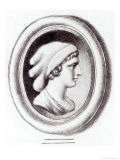 Portrait of Sappho Reproduction procédé giclée par Thomas Worlidge