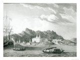 Harbour of Rio Janiero, with the Benedictine Monastery Giclee Print by William Wilson