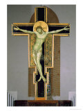 Korsfæstelse Giclée-tryk af Duccio di Buoninsegna