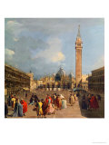 Piazza San Marco, Venice, c.1760 Giclee Print by Francesco Guardi