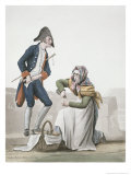 The Brandy Seller Giclee Print by Antoine Charles Horace Vernet
