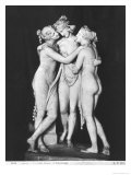 Three Graces, 1812-16 Giclee Print by Antonio Canova