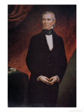 James Knox Polk Reproduction procédé giclée par George Peter Alexander Healy