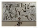 Apollo in Meditation with a Muse, 1912 Giclee-trykk av Emile-antoine Bourdelle Apollo in Meditation with a Muse, 1912 Giclee-trykk av Emile-antoine Bourdelle