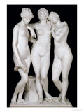 The Three Graces, 1831 Giclee Print by James Pradier