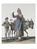 The Cherry Seller Giclee Print by Antoine Charles Horace Vernet