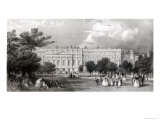 Hampton Court Palace reproduction procédé giclée par Thomas Allom