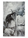 Pirate Fight Giclee Print by Howard Pyle