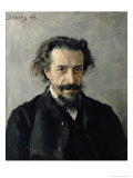Portrait of Pavel Blaramberg Giclee Print by Valentin Aleksandrovich Serov