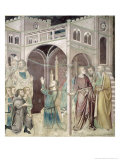 Job Thanking God, 1356-67 Giclee-trykk av Also Manfredi De Battilori Bartolo Di Fredi Job Thanking God, 1356-67 Giclee-trykk av Also Manfredi De Battilori Bartolo Di Fredi
