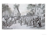 May Day at Bowdon, Cheshire Giclee Print by Warwick Brookes