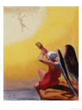The Fall of Icarus Giclee Print by Honore Daumier