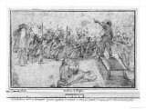 Drawing Academy reproduction procédé giclée par Agostino Carracci