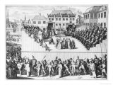 Inquisition Trial in Spain Giclee Print by Adriaan Schoonebeek
