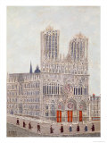 Rheims Cathedral, c.1923 Reproduction procédé giclée par Louis Vivin