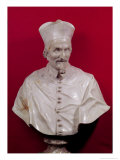Bust of Cardinal Francesco Barberini Giclee-trykk av Giovanni-Lorenzo Bernini