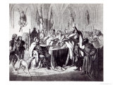 The Sale of the Castle of Marienburg in 1457 to King Casimir IV of Poland, 1854 Giclee Print by Ludwig Rosenfelder