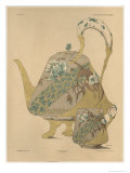 Teapot and Cup, Fantaisies Decoratives, Librairie de L'Art, Paris, 1887 Lámina giclée por Jules Auguste Habert-dys