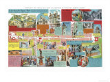 Edinburgh's Royal Mile Lámina giclée por Peter Jackson