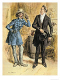 The Hypocrisy of Mr. Pecksniff Giclee-trykk av Charles Edmund Brock The Hypocrisy of Mr. Pecksniff Giclee-trykk av Charles Edmund Brock