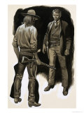 Commadore Perry Owens Was the New Sheriff of Holbrook, Arizona Giclee Print by Angus Mcbride