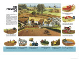 The Farmer's Life Giclee Print by Ronald Lampitt