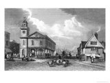 View of Faversham, Kent, 1832 Giclee-trykk av Thomas Mann Baynes