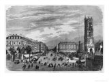 Paris, Boulevard de Sebastopol Giclee Print by Emile Theodore Therond